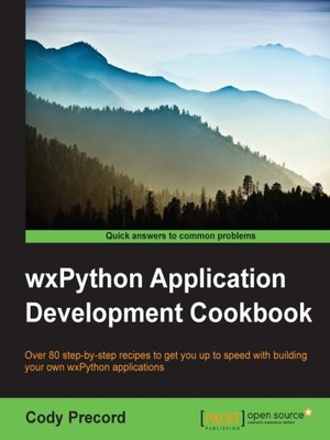 cover image of wxPython Application Development Cookbook
